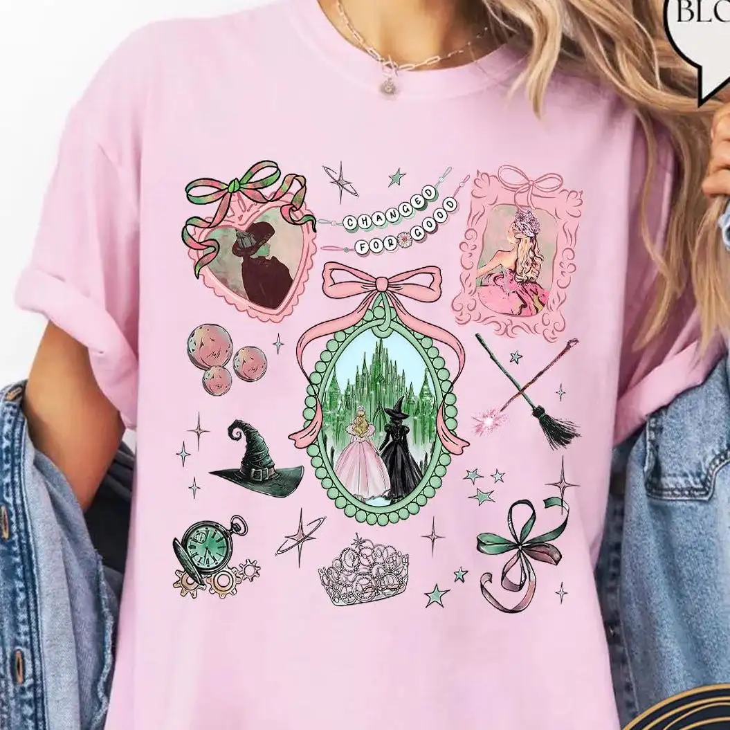 Custom Wicked Movie Shirt Coquette Birthday Gift