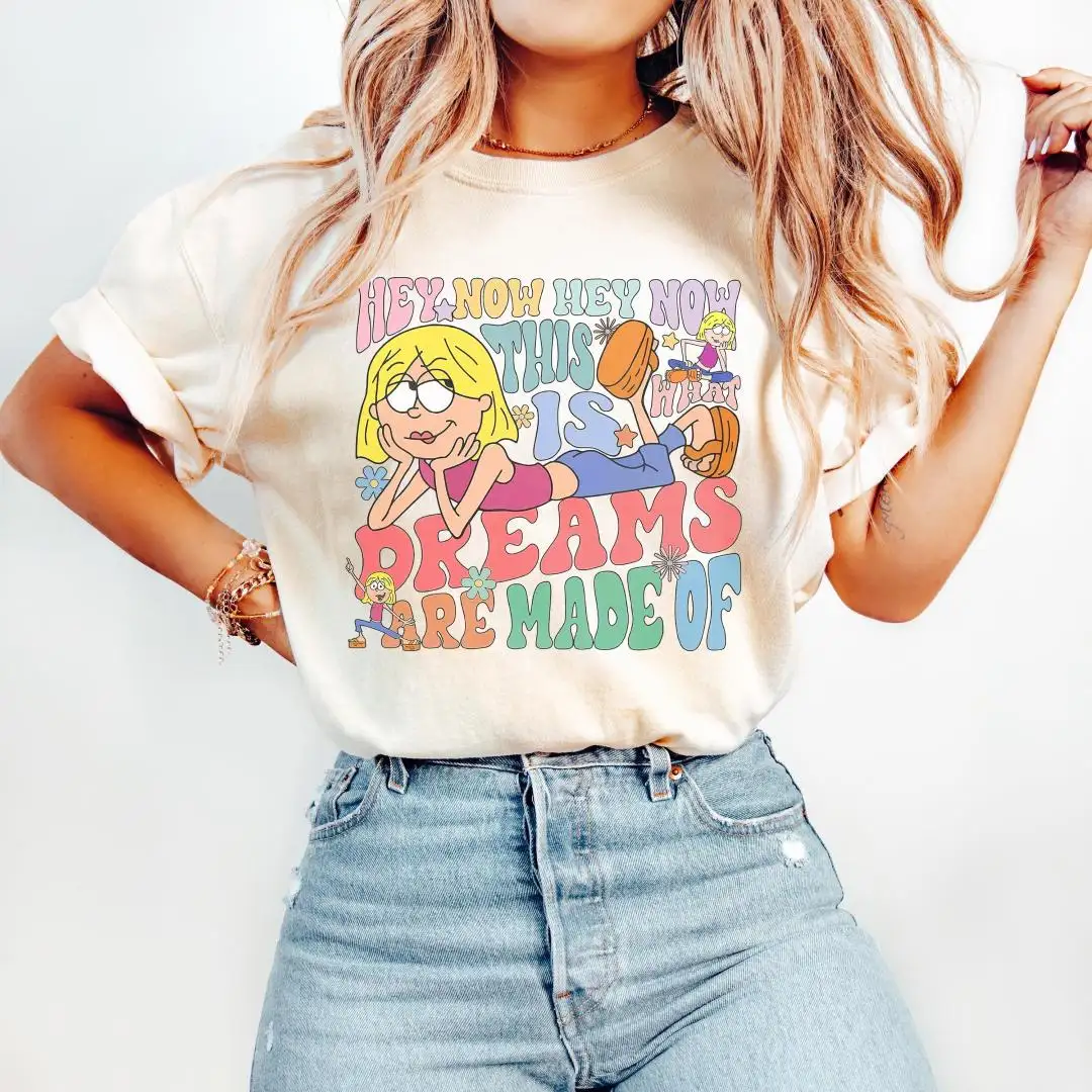 Retro Lizzie McGuire Dreams Shirt for Disney Fans