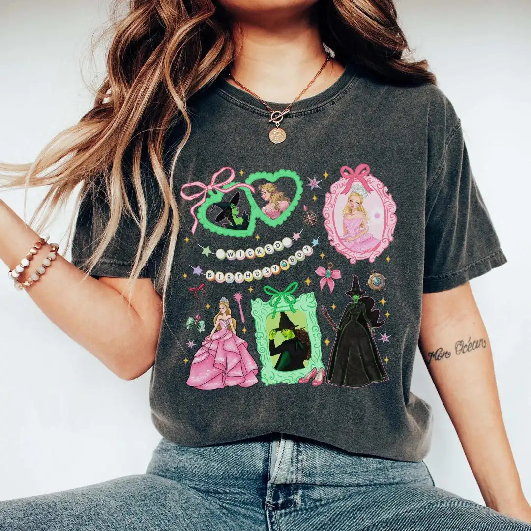 Custom Wicked Movie Birthday Shirt For Wizard Of Oz Fans