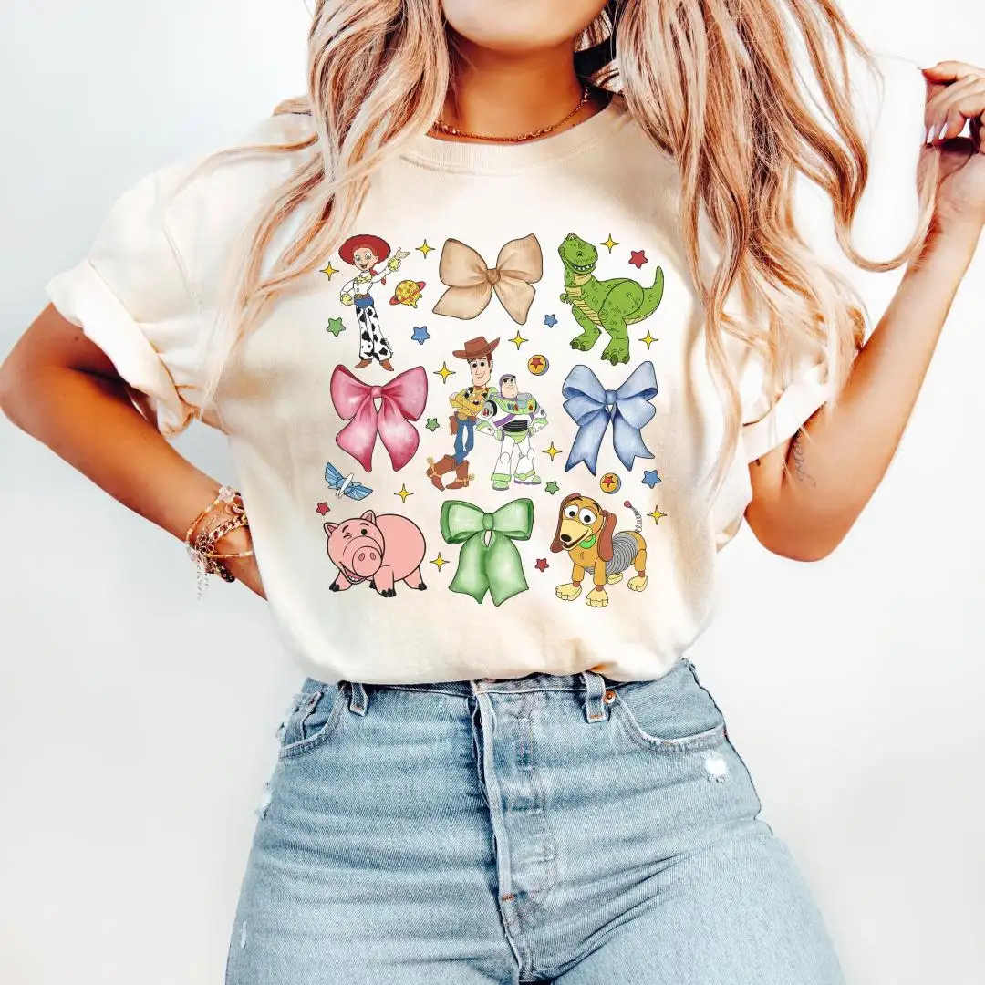 Disney Toy Story Coquette Bow Shirt for Family Vacation