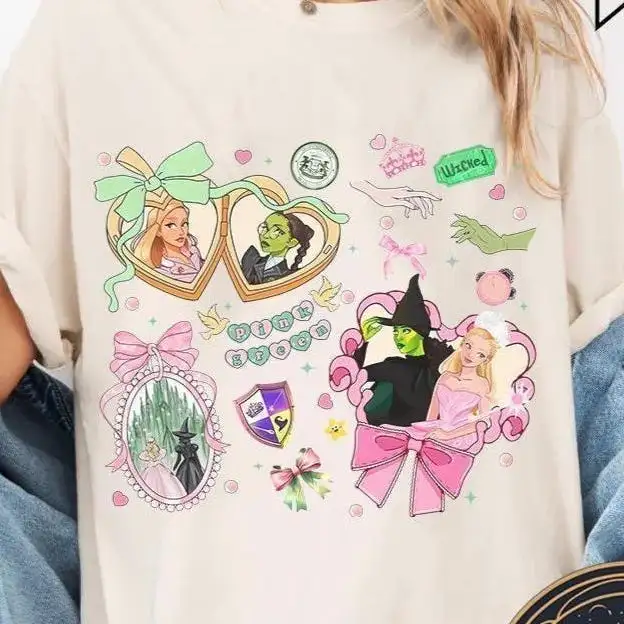 Coquette Bow Wicked Movie Shirt Birthday Gift