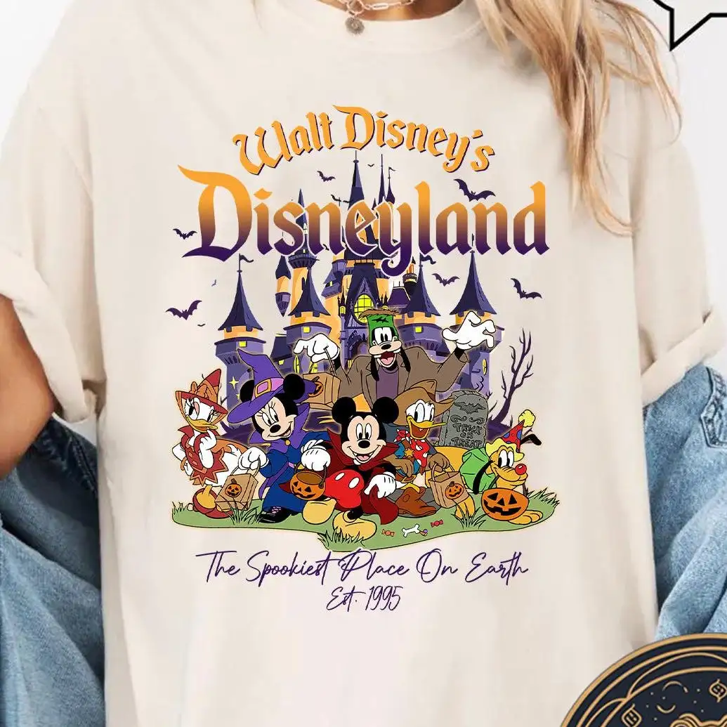 Disney Halloween Shirt for Mickey and Friends Party