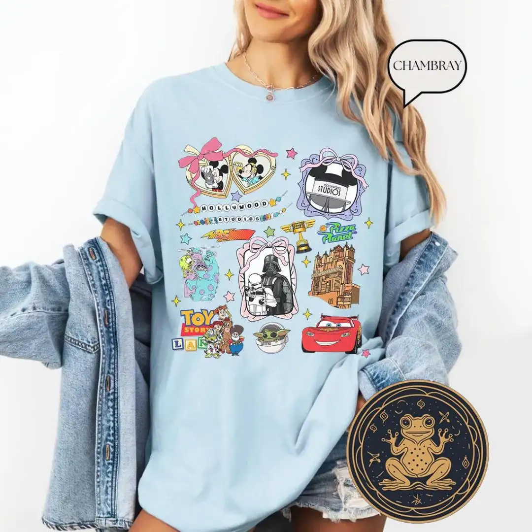 Retro Disney Hollywood Studios Shirt for Family Trips