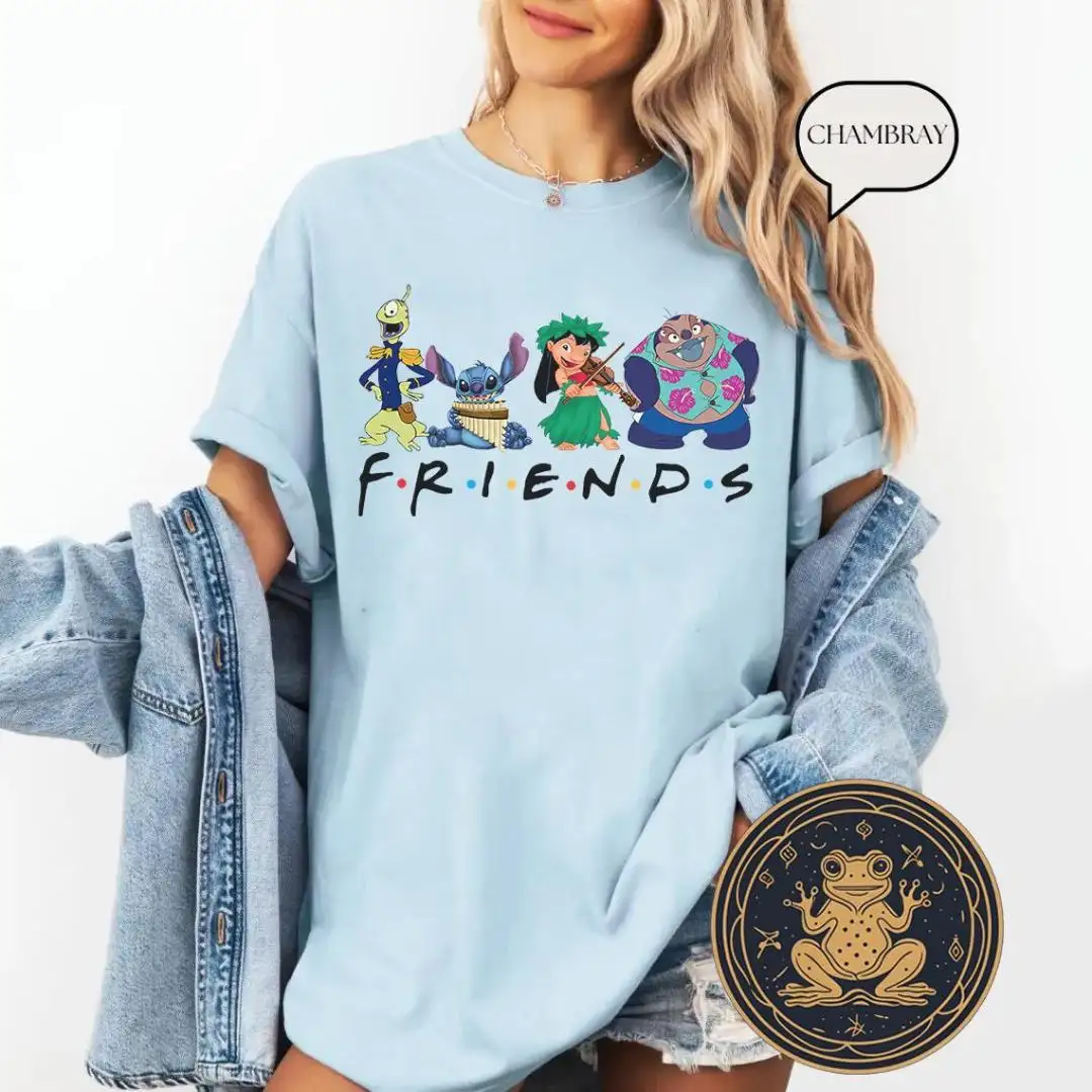Retro Lilo & Stitch Disneyland Vacation Shirt