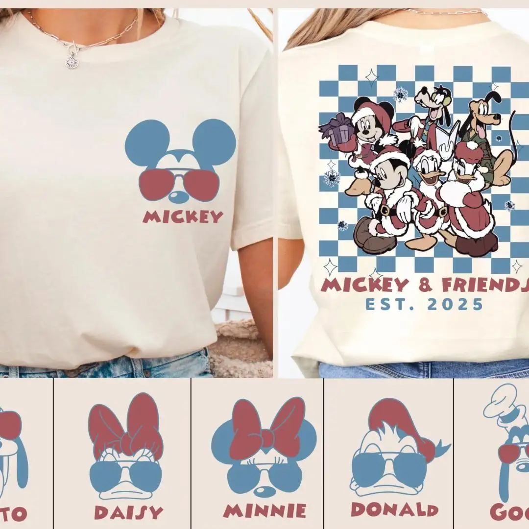 Disney Christmas Shirt for Family Matching