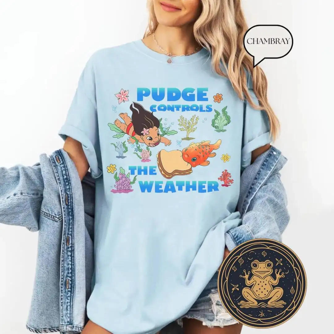Retro Disney Pudge Controls The Weather Shirt