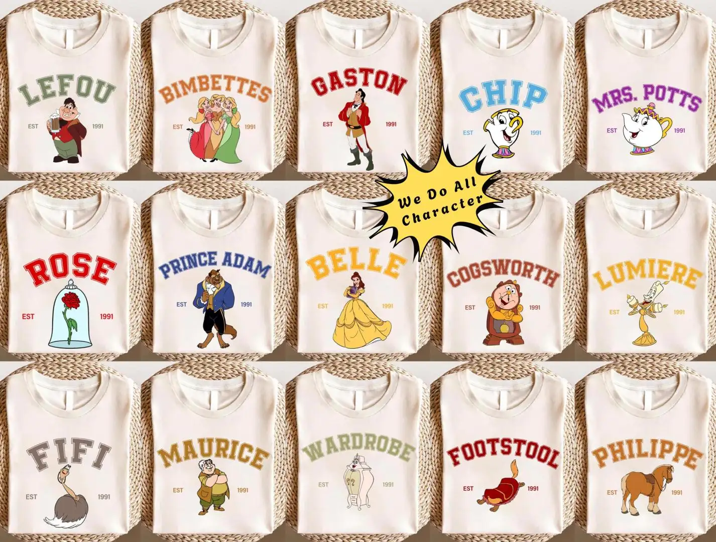 Women's Disney Beauty and the Beast Princess Belle Shirt