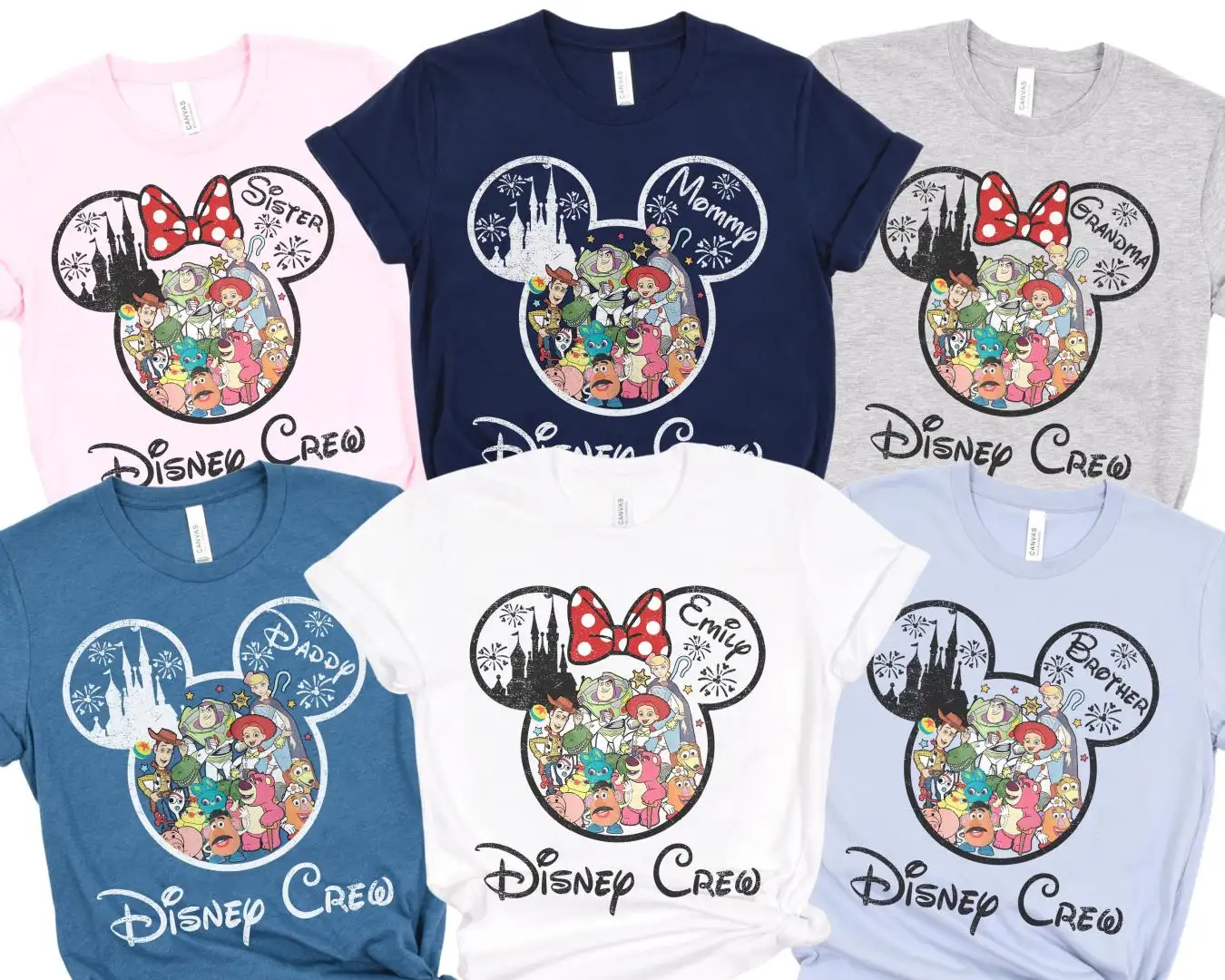 Personalized Disney Toy Story Family Shirt