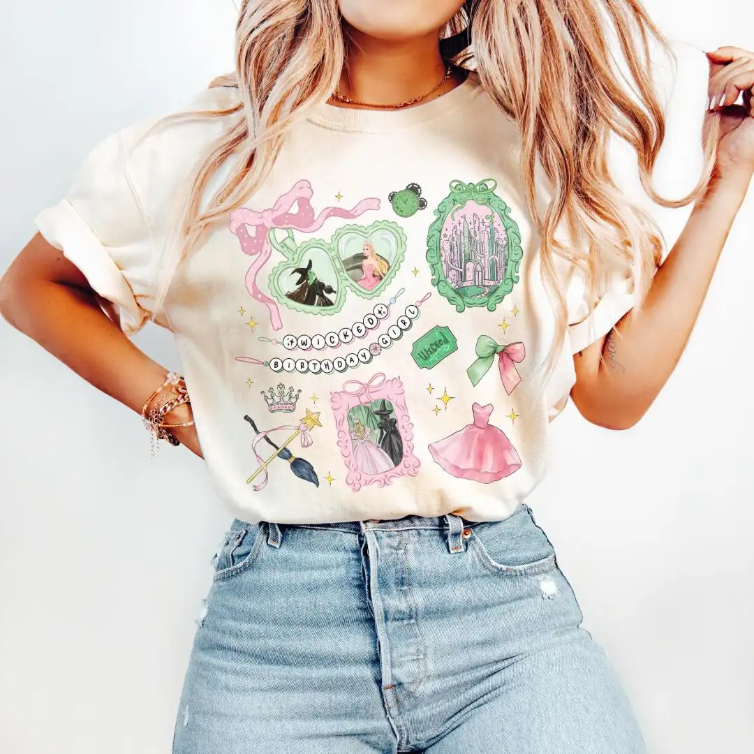 Personalized Wicked Movie Birthday Shirt For Fans