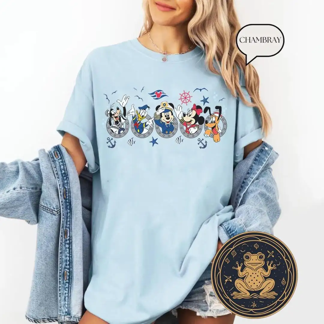 Retro Disney Cruise Shirt for Family Birthday Trips