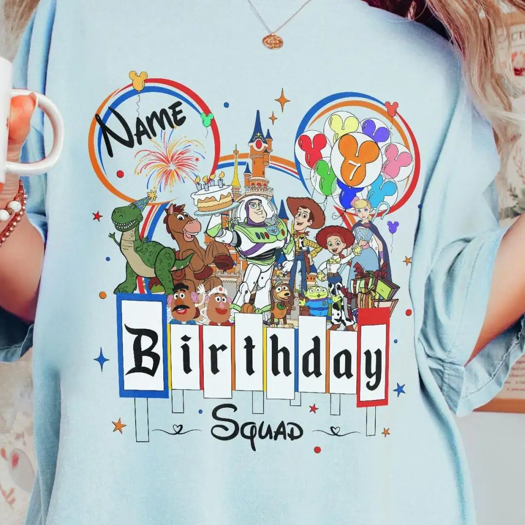 Disney Toy Story Birthday Shirt for Family Trips