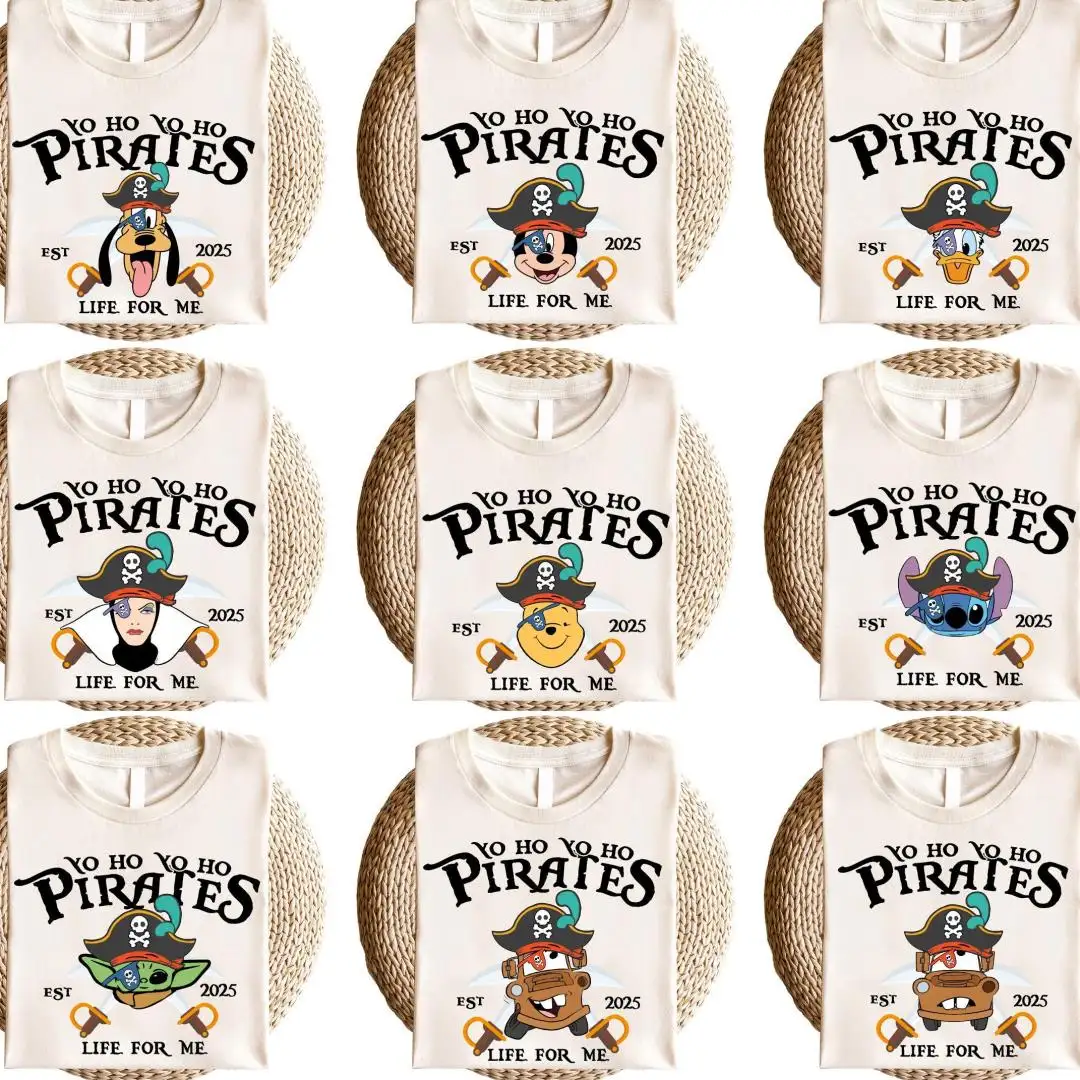 Disney Pirates Family Vacation Shirt