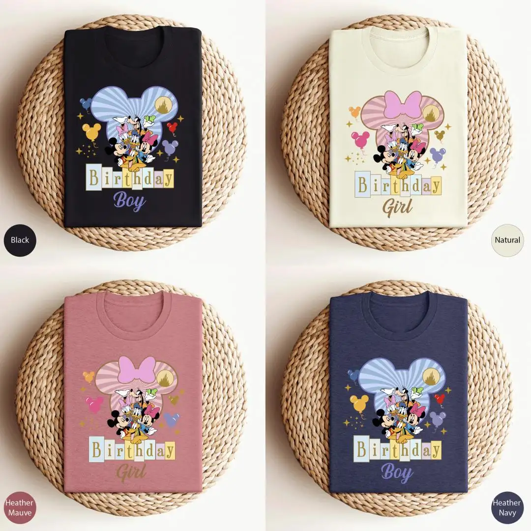 Disneyland Birthday Trip Shirt for Kids