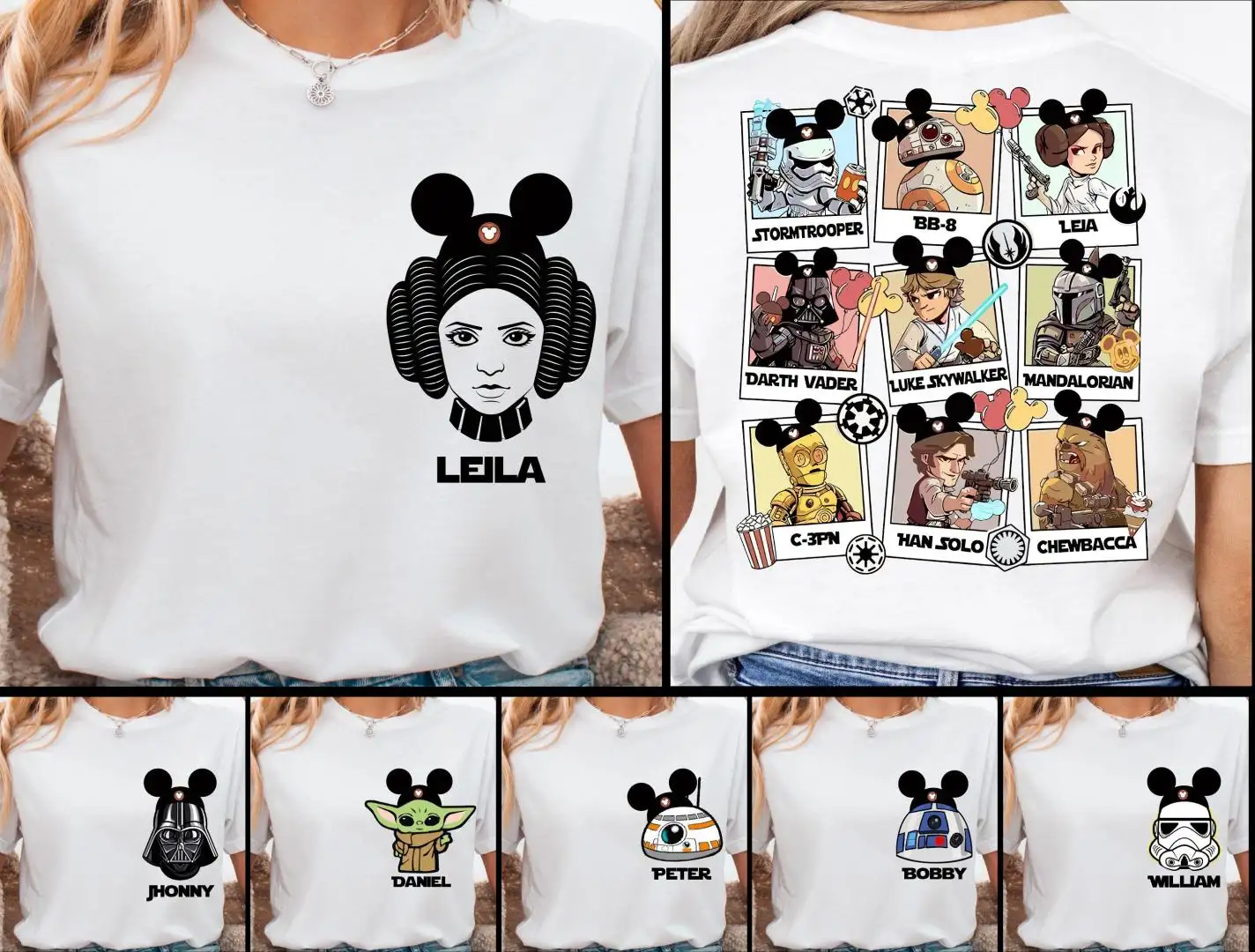 Star Wars Family Matching Shirt for Disneyland Trip