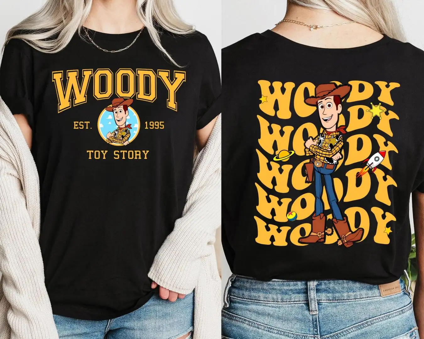 Disney Sheriff Woody 1995 Toy Story Shirt