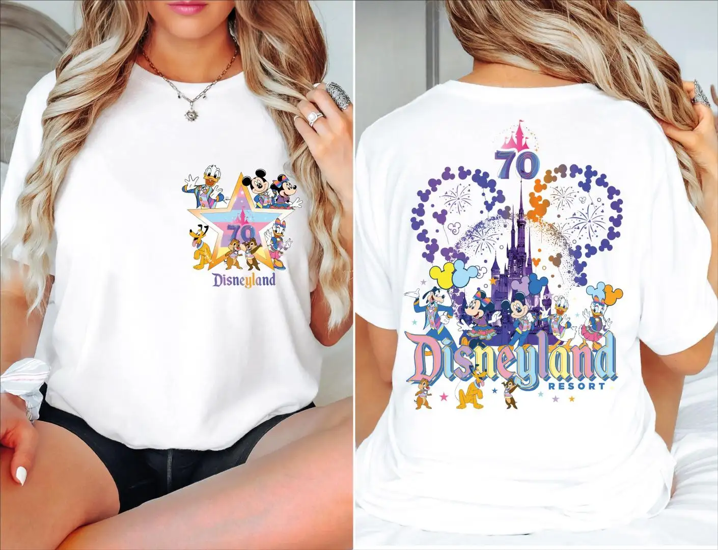 Disneyland 70th Anniversary Magic Family Vacation Shirt