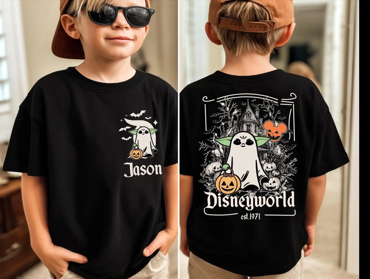 Disneyworld Halloween Family Shirt 1971