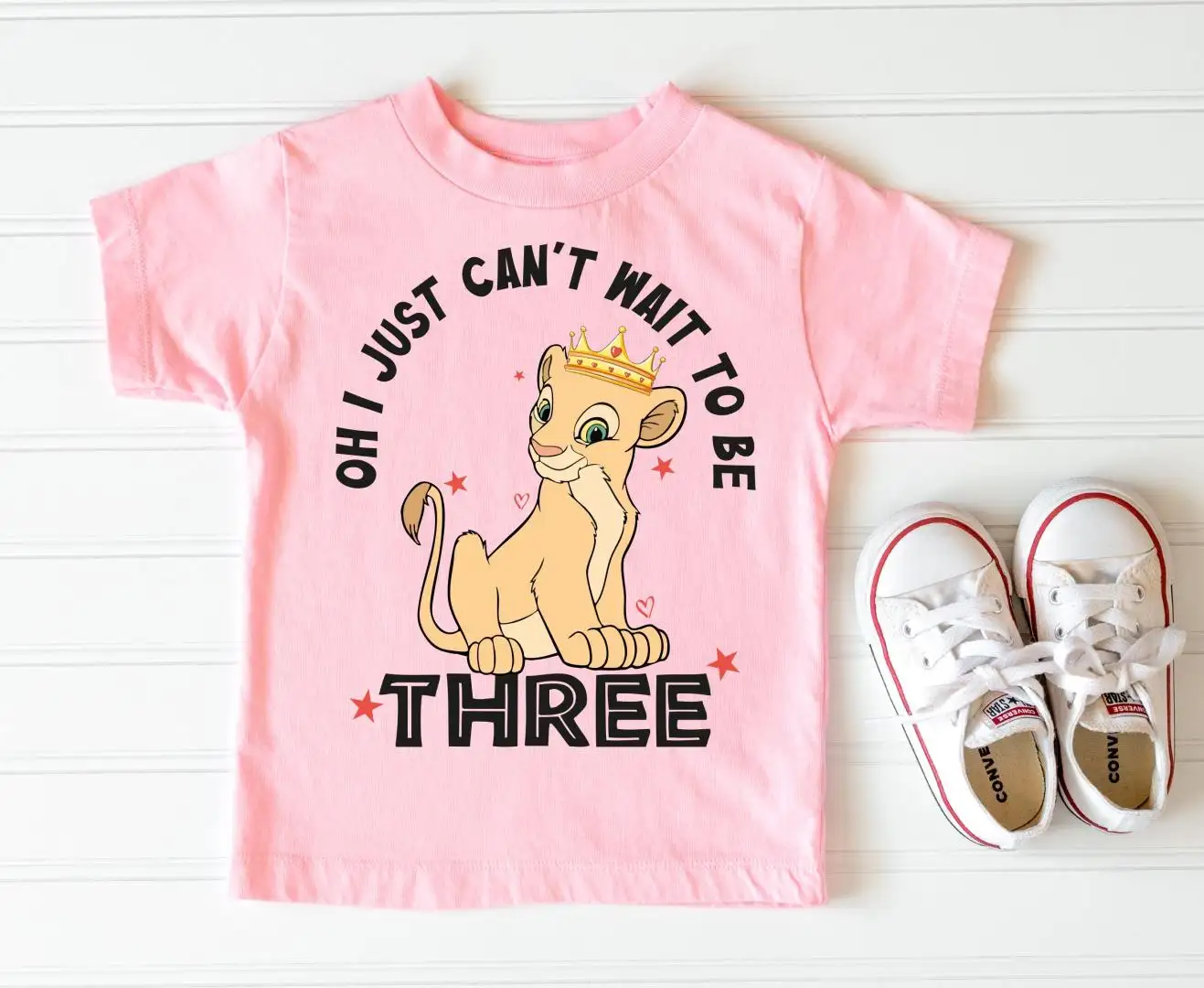 Lion King Nala 3rd Birthday Shirt for Girls