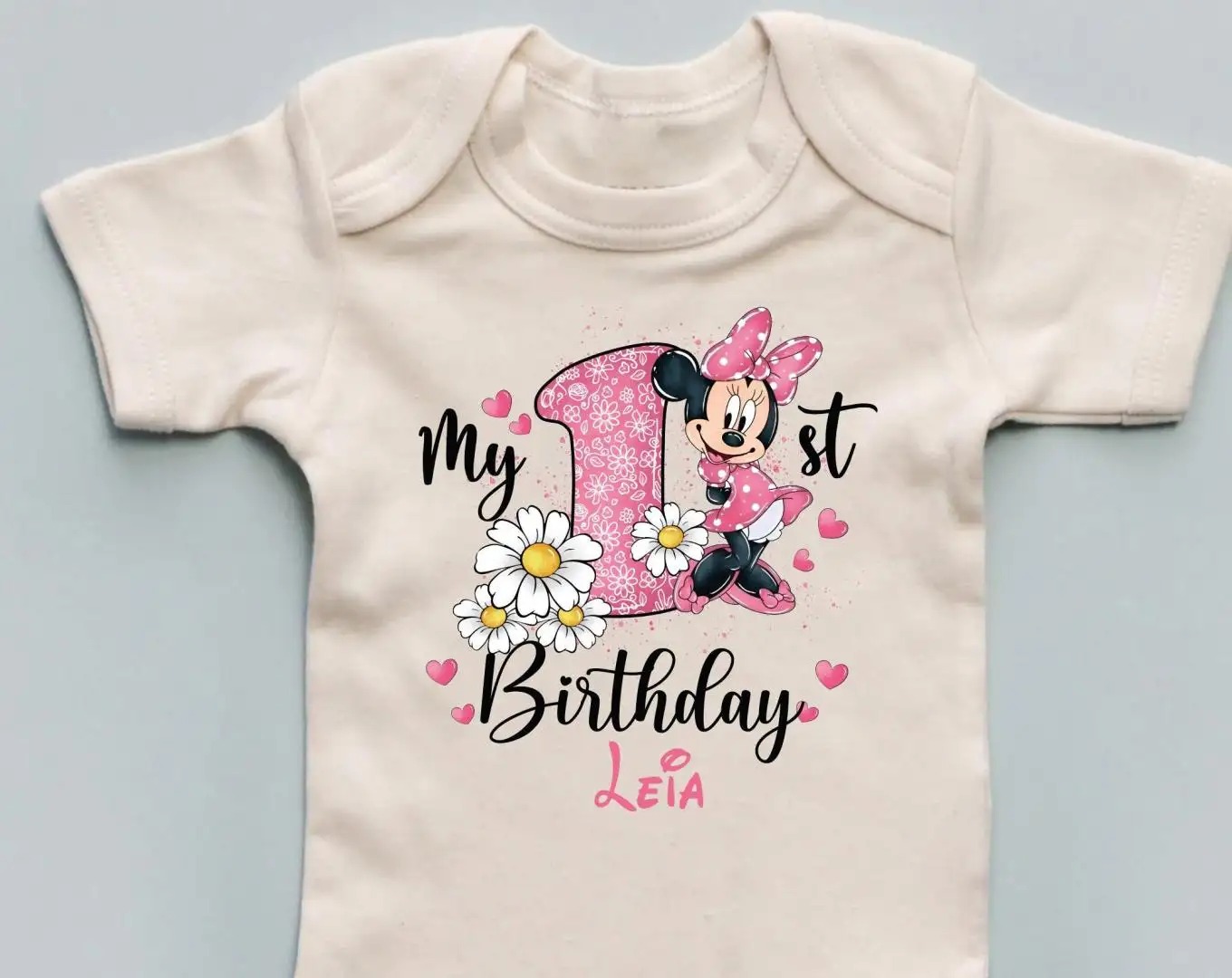 Custom Disney Birthday Shirt for Toddler Girls
