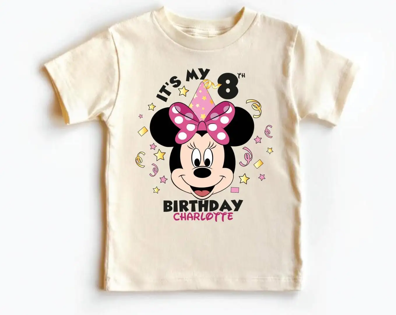 Minnie Mouse Birthday Girl Shirt for Disneyland Trip