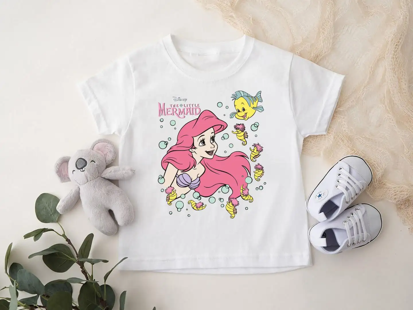 Disney Little Mermaid Shirt for Toddler Princess Vacation