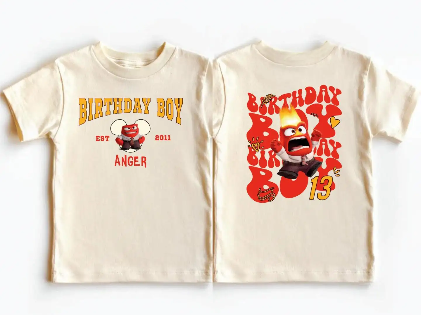 Disney Inside Out Birthday Boy Shirt for Kids