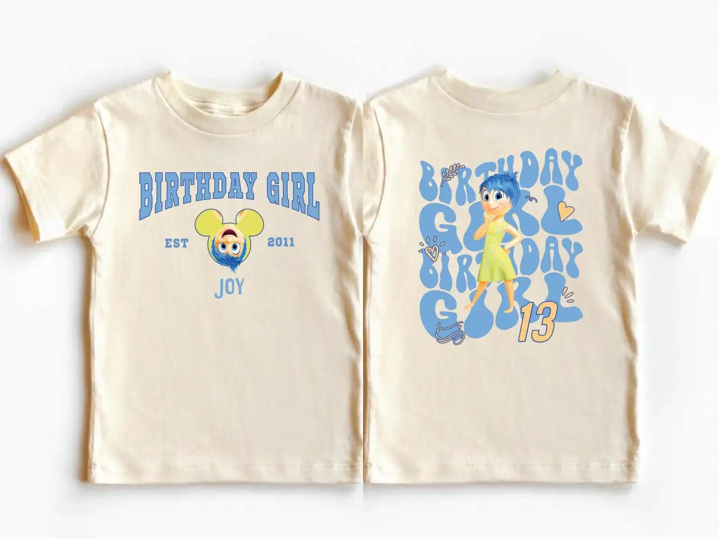 Disney Inside Out Birthday Girl Shirt for Toddlers