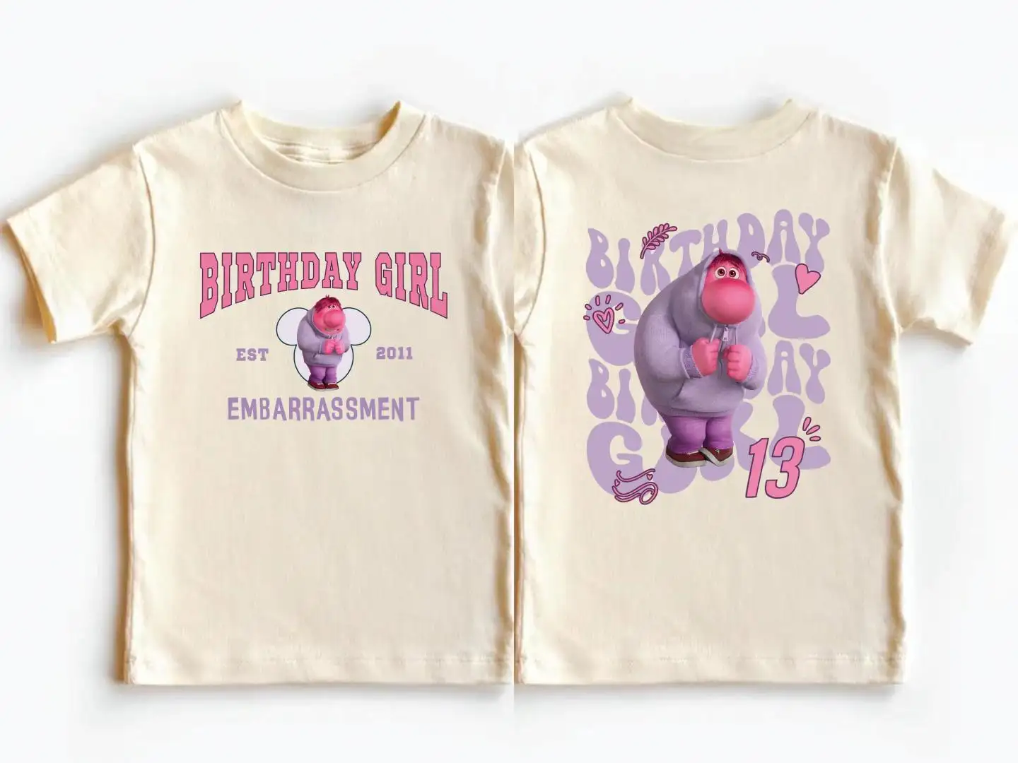 Disney Inside Out Embarrassment Shirt for Toddler Birthday