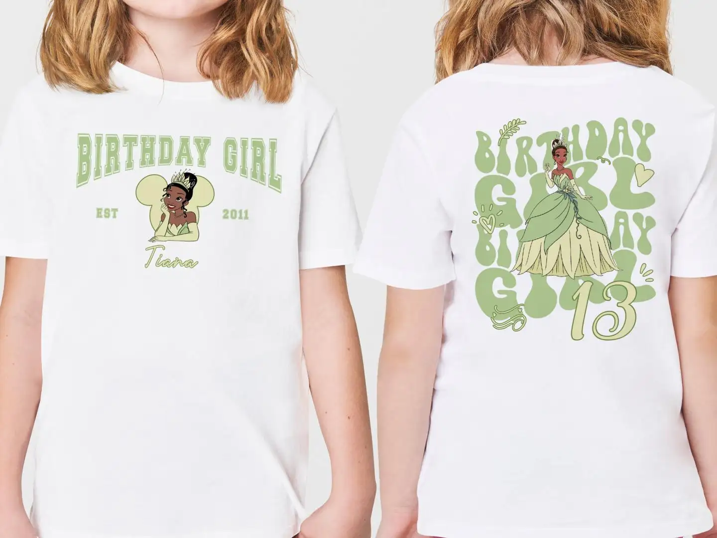 Custom Princess Birthday Girl Shirt for Disneyland Trip