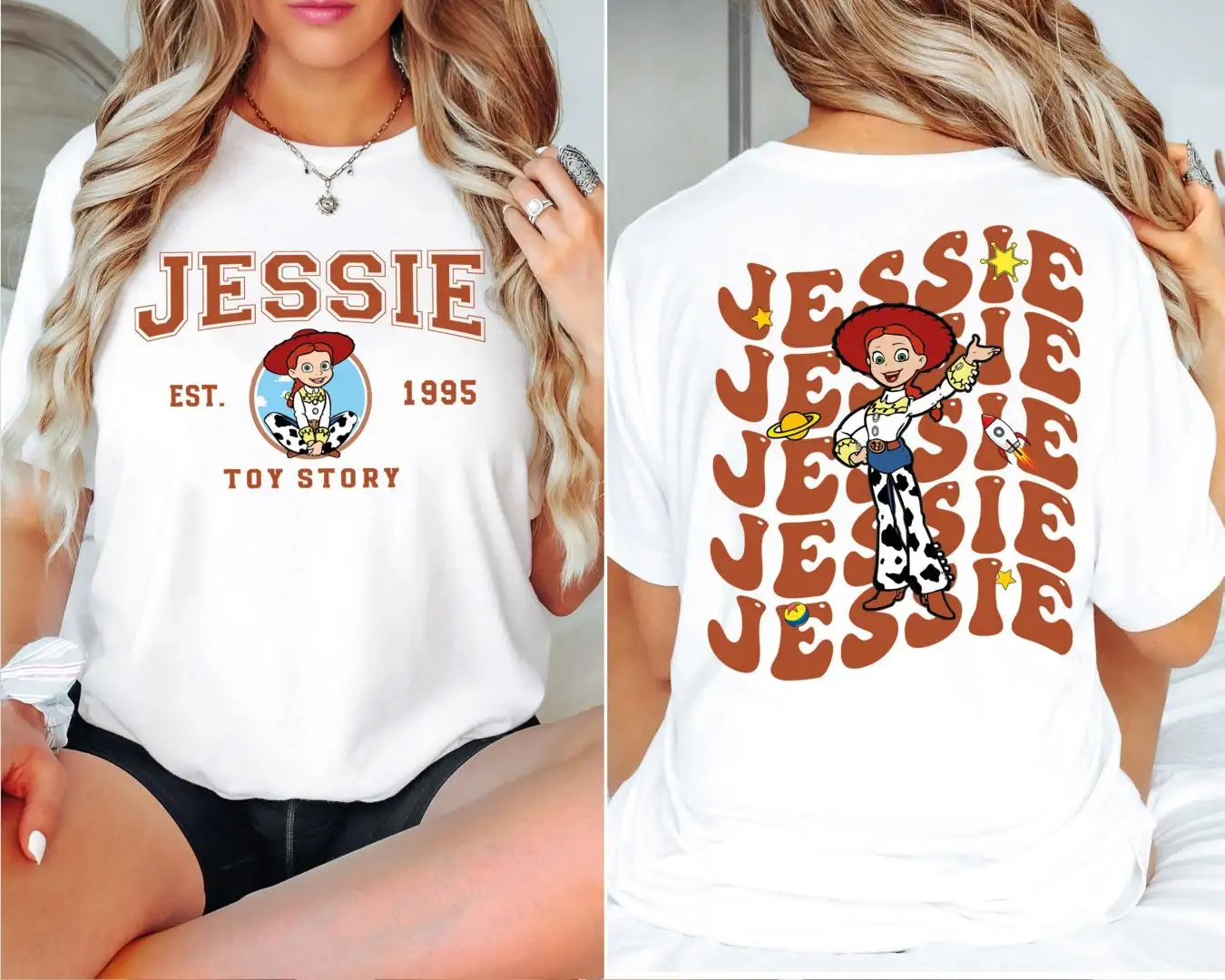 Disney Pixar Cowgirl Jessie Shirt for Western Girls Trip