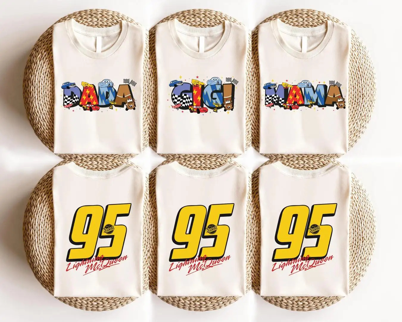 Disney Cars Family Matching Shirt for Birthday