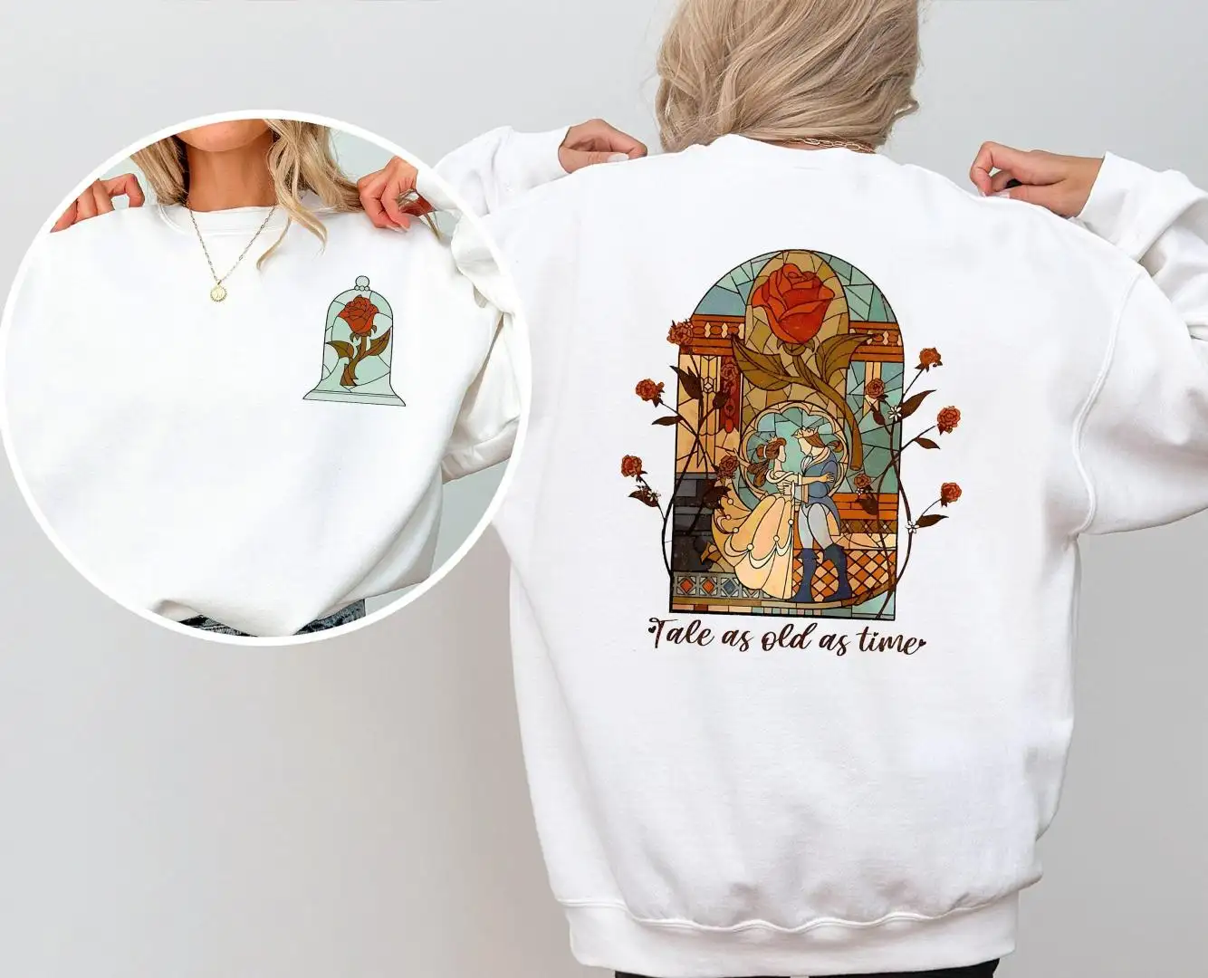 Retro Disney Princess Belle Shirt for Women