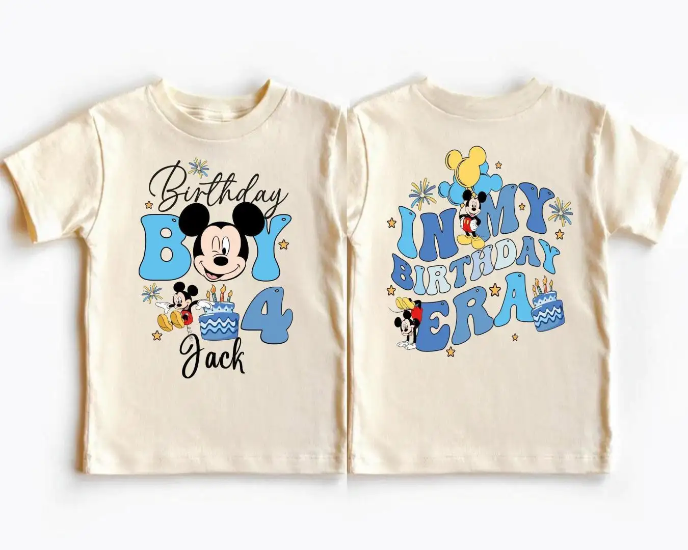 Mickey Birthday Boy Shirt for Disney Family Vacation