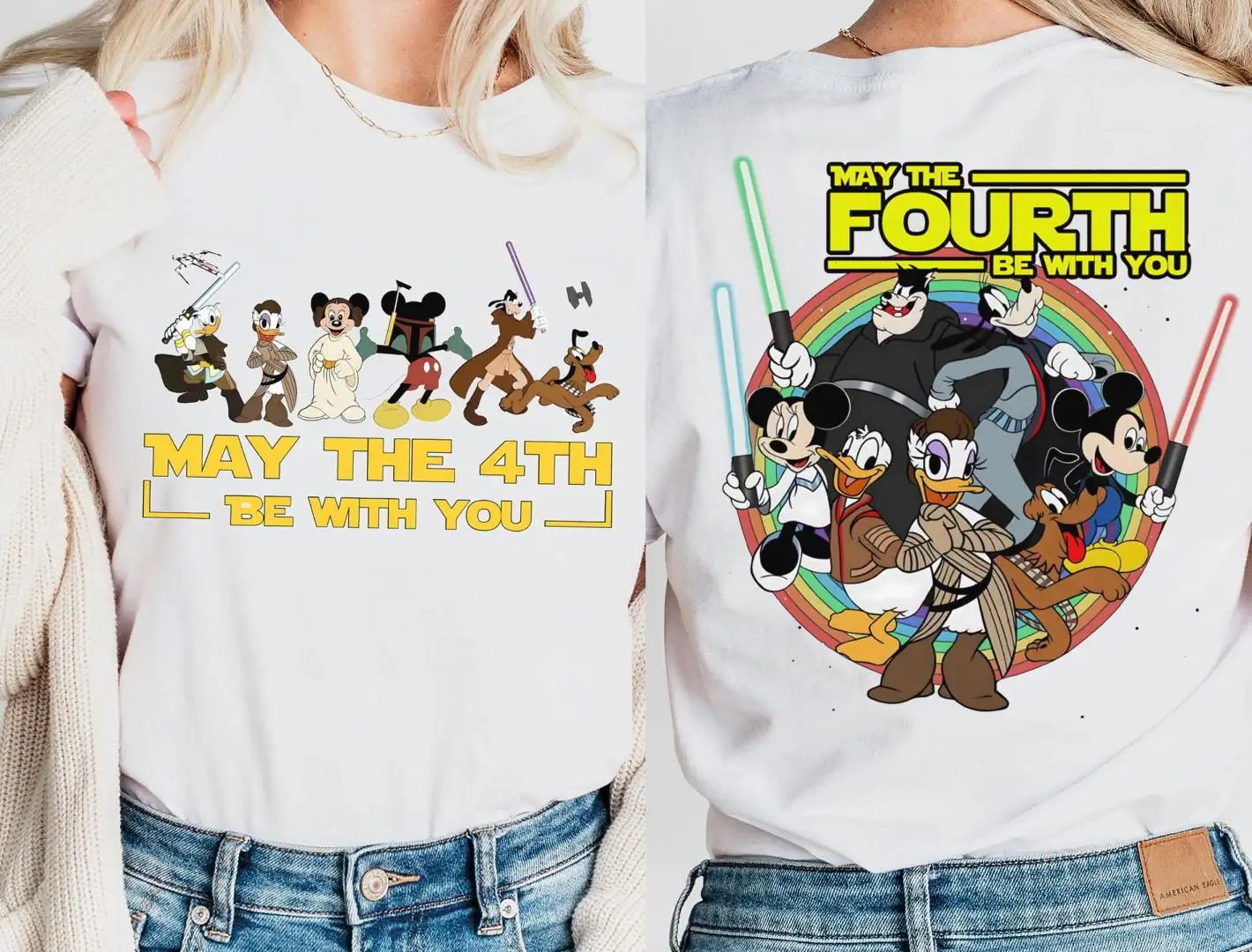 Star Wars Disney Shirt May The 4th Be With You