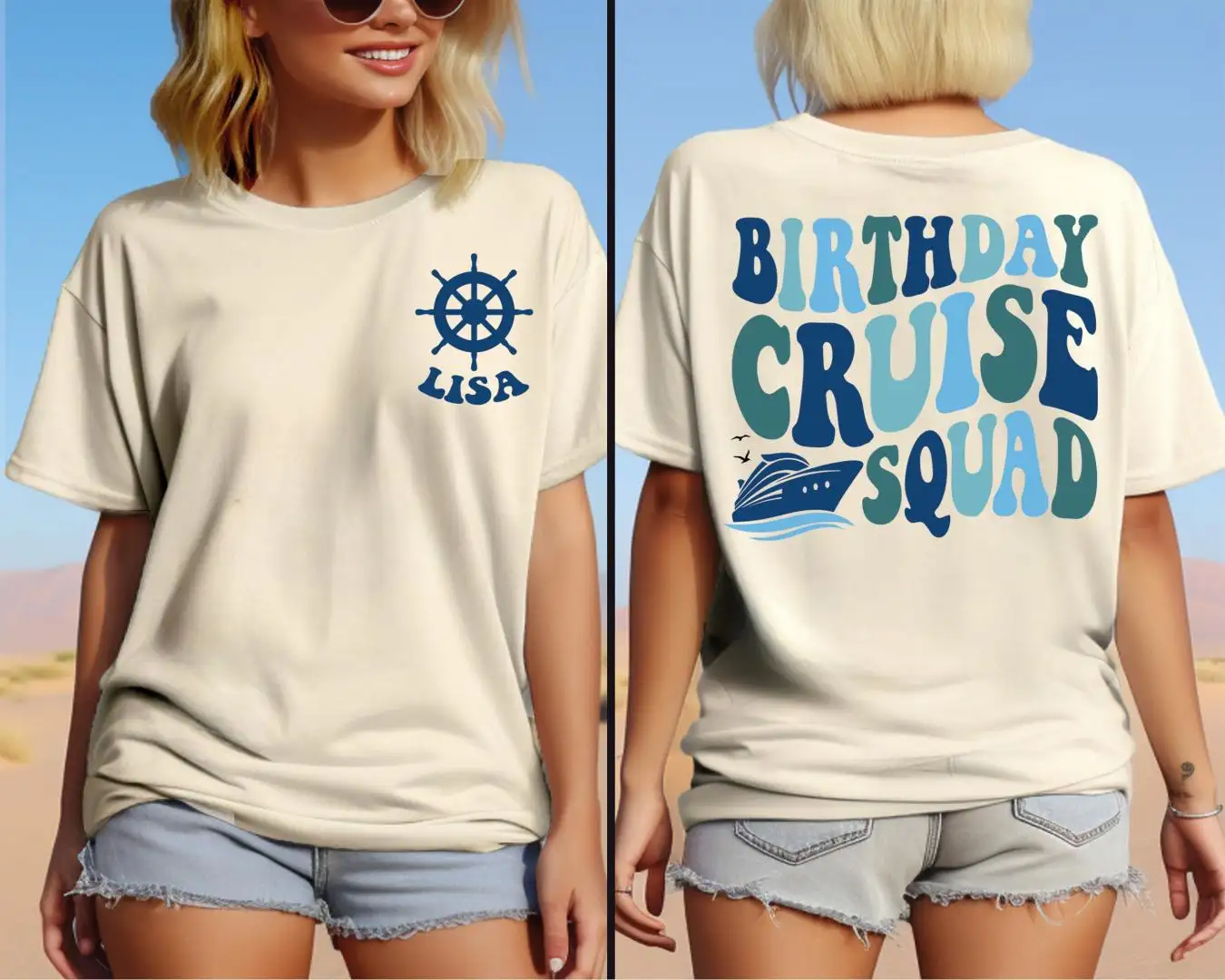 Birthday Cruise Squad Shirt for Family Vacation