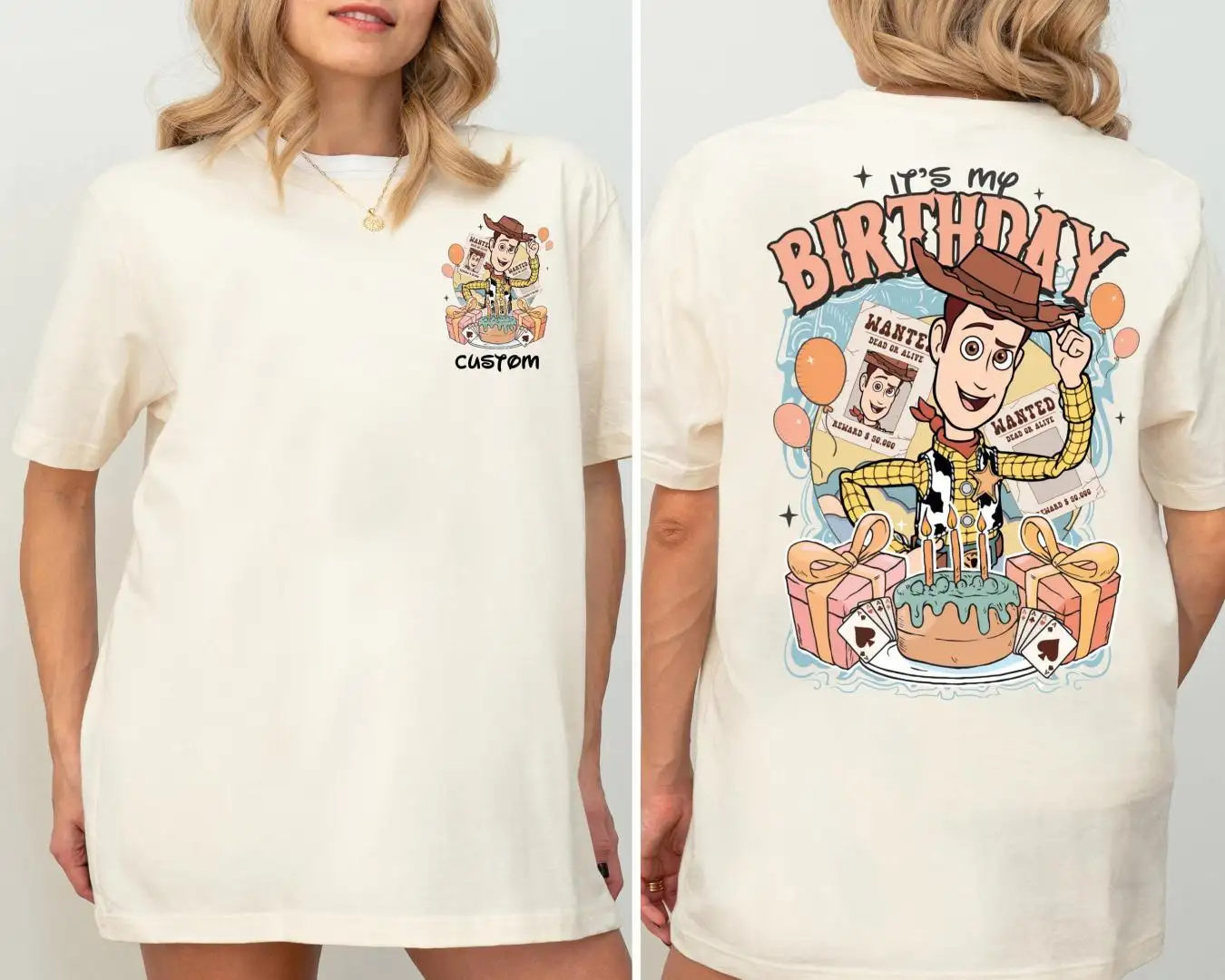 Disney Toy Story Woody Birthday Boy Shirt