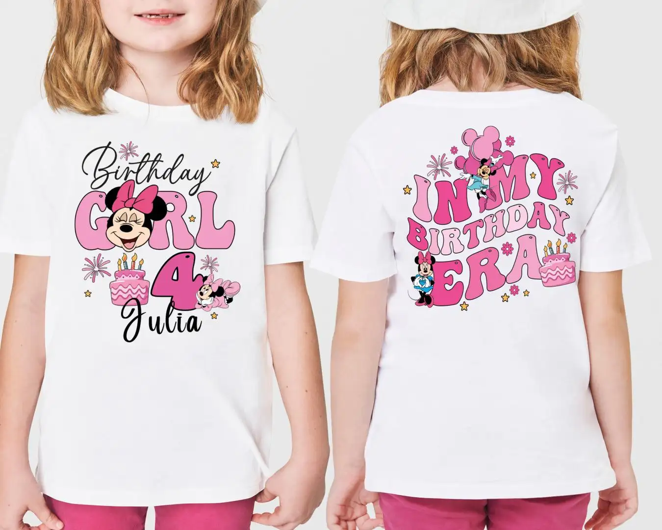Minnie Mouse Birthday Girl Shirt for Disney Party