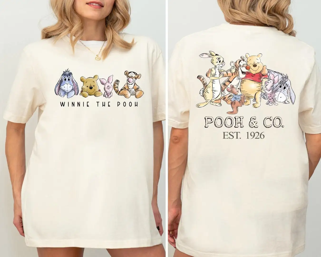 Disney Winnie The Pooh Family Birthday Shirt