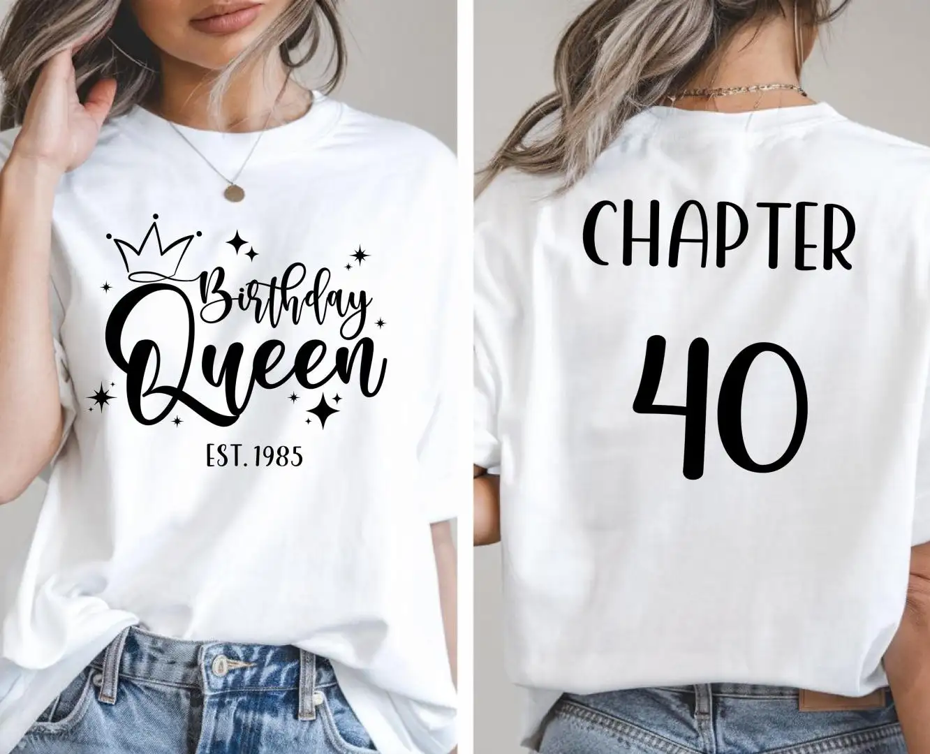 Birthday Queen Shirt For Women Est 1984