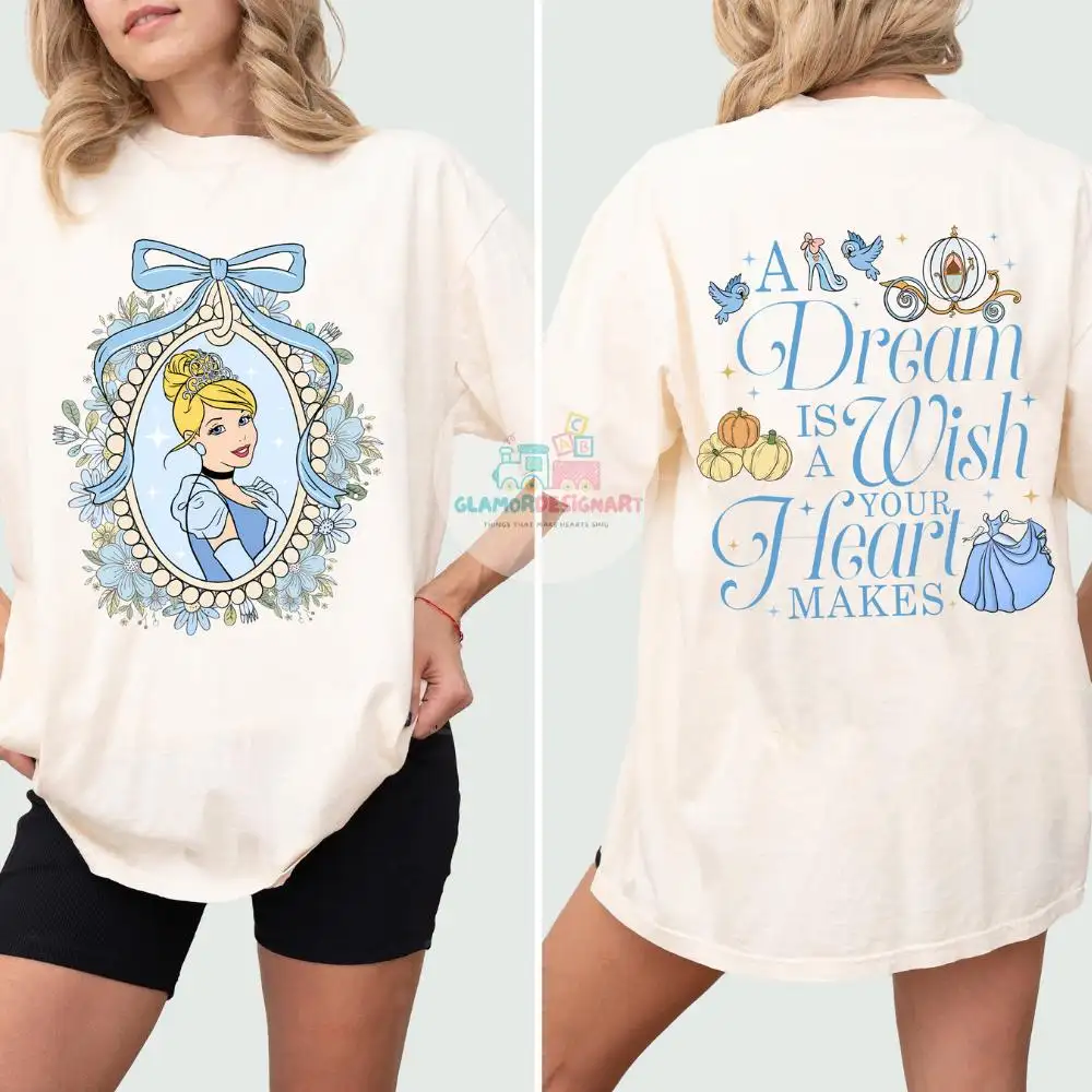 Disney Cinderella Princess Shirt for Girls Magic Kingdom Trip