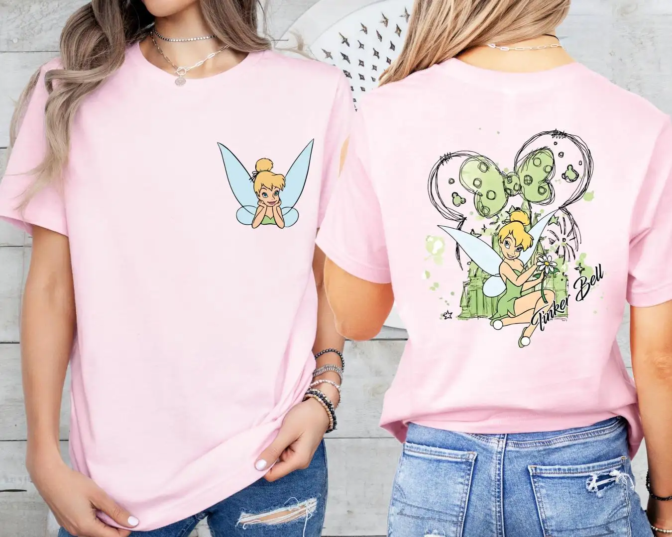 Disney Tinker Bell Fairy Magical Shirt for Girls