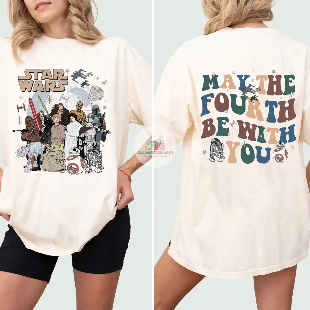 Vintage Star Wars Disney Shirt for Family Trip