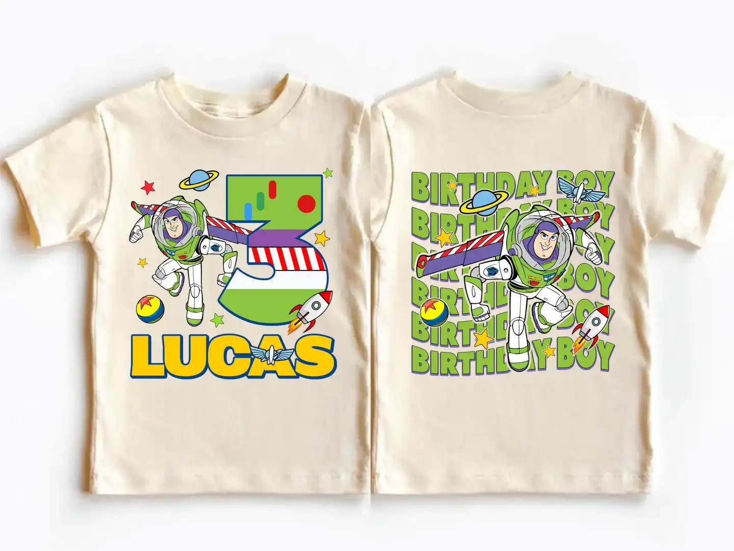 Buzz Lightyear Birthday Shirt for Boys | Toy Story Gift