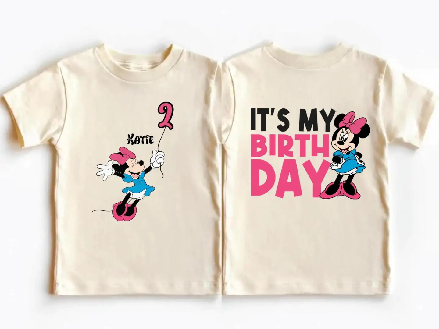 Minnie Mouse Birthday Girl Shirt for Disney Party