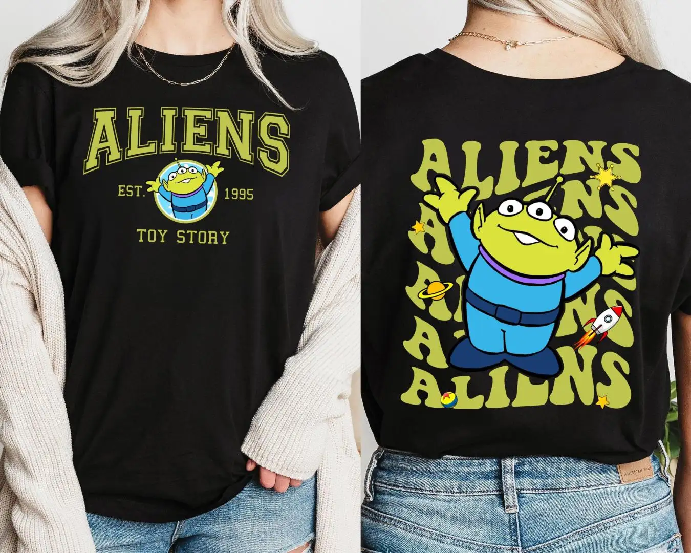 Pixar Aliens Disneyworld Family Trip Shirt