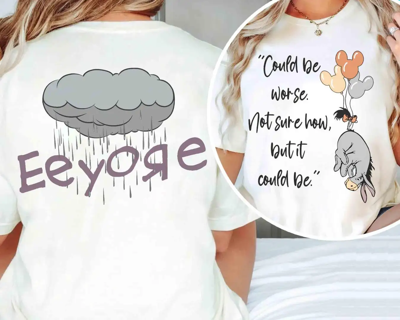 Disney Eeyore Could Be Worse Shirt for Family Trips