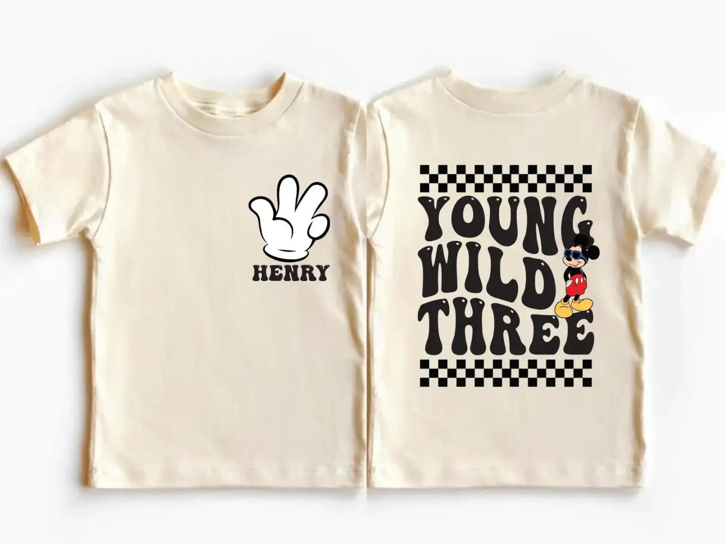 Mickey Mouse 3rd Birthday Shirt for Kids