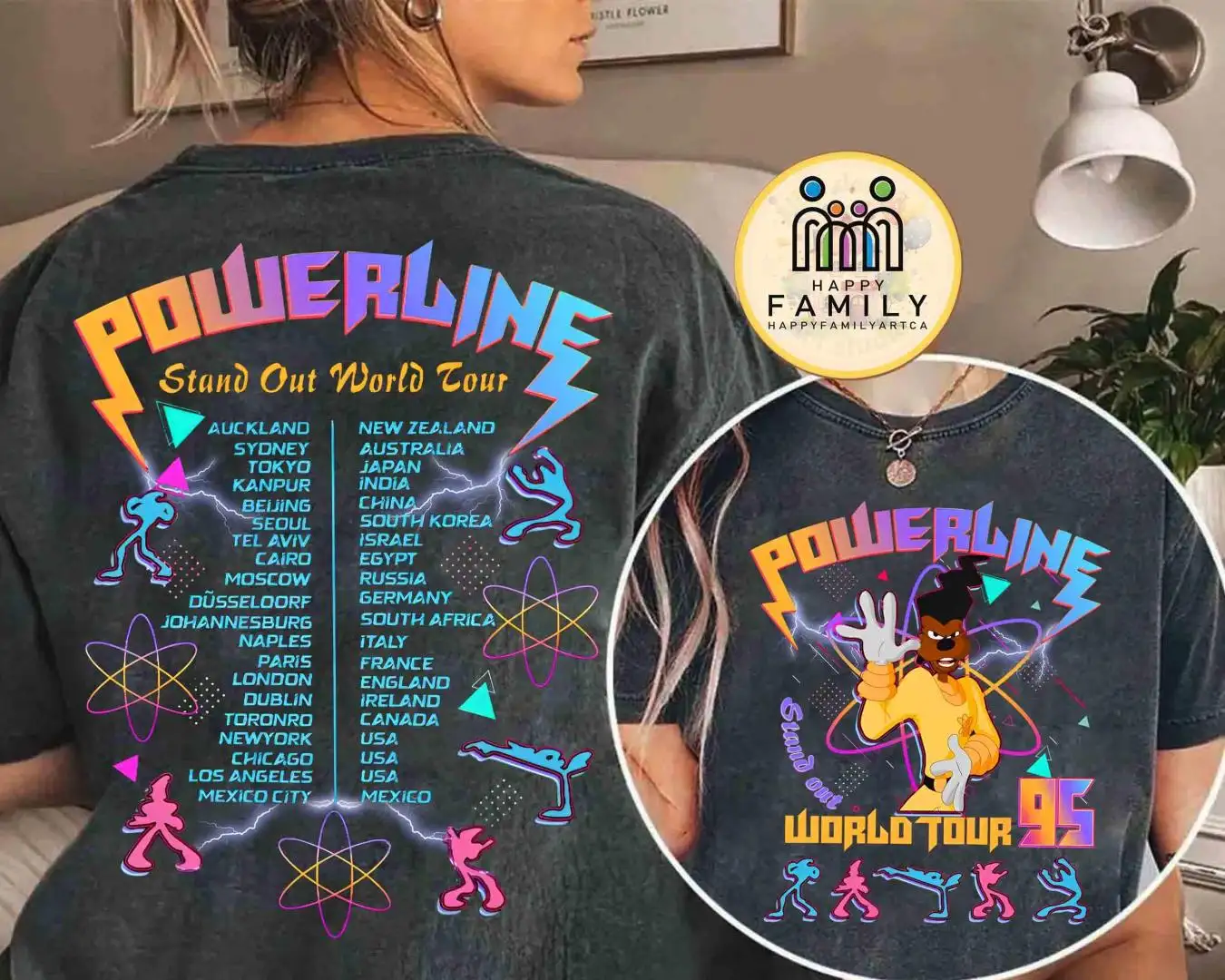 Disney Powerline Stand Out Shirt for Family Matching