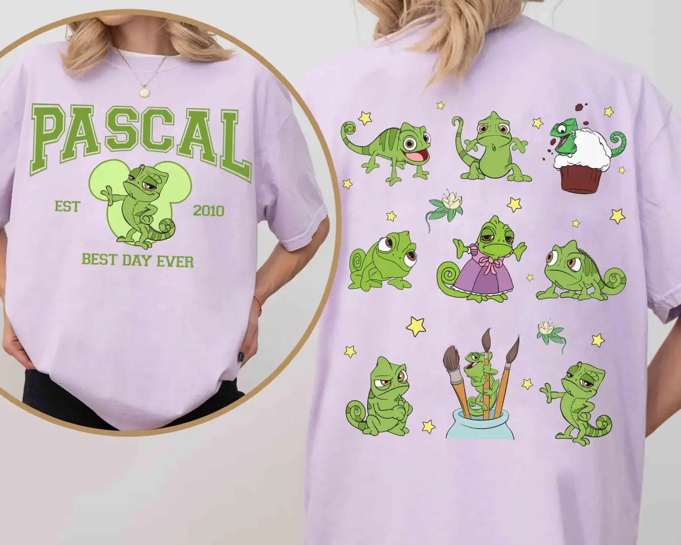 Disney Tangled Pascal Shirt For Family Holiday Trip