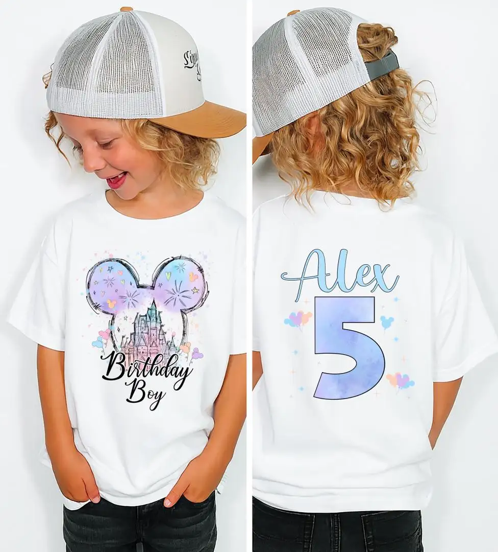 Disney Magic Kingdom Birthday Shirt for Boys